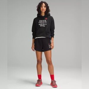 Team Canada Relaxed-Fit High-Rise Fleece Short 4”